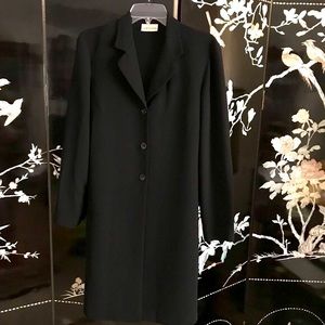 🐼 long jacket with tie strings